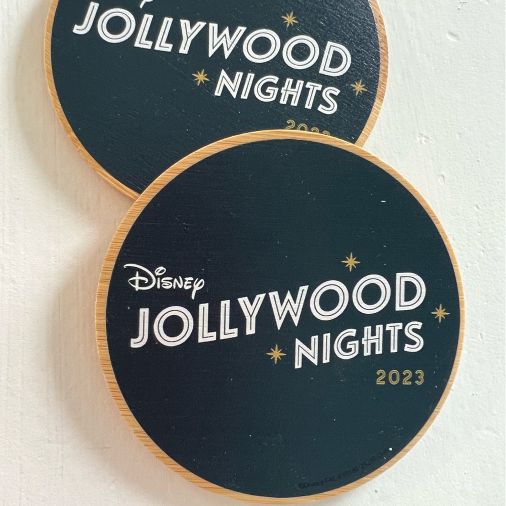Walt Disney Wold - Jollywood Nights 2023 Coasters (set of 2)
